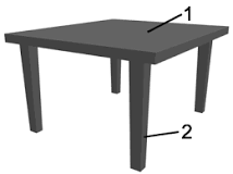 ordenador ikea pequeña mesa